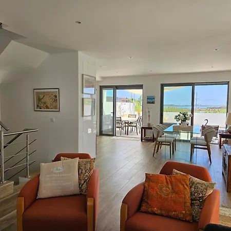 Ria Formosa House, Superior Modern With Pool, Terrace, And Sea View 别墅