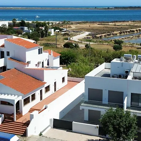 Vila Ria Formosa House, Superior Modern With Pool, Terrace, And Sea View
