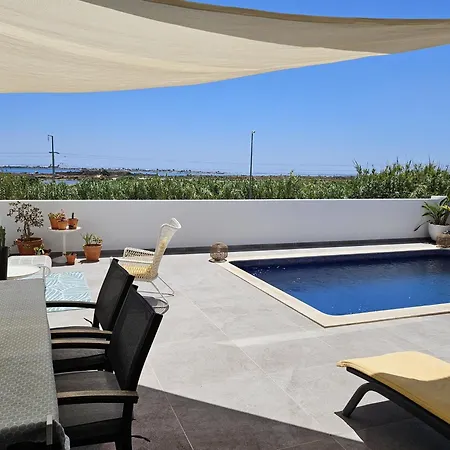 Villa Ria Formosa House, Superior Modern With Pool, Terrace, And Sea View Moncarapacho