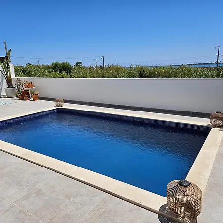 Vila Ria Formosa House, Superior Modern With Pool, Terrace, And Sea View *
